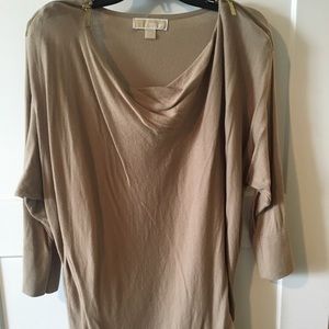 Tan Michael Kors Tunic Sweater